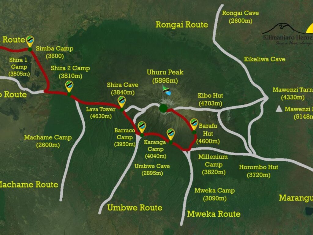 6-Day Shira Itinerary: A Unique Kilimanjaro Experience 6-Day Shira Itinerary: A Unique Kilimanjaro Experience Sia Yangu Safari